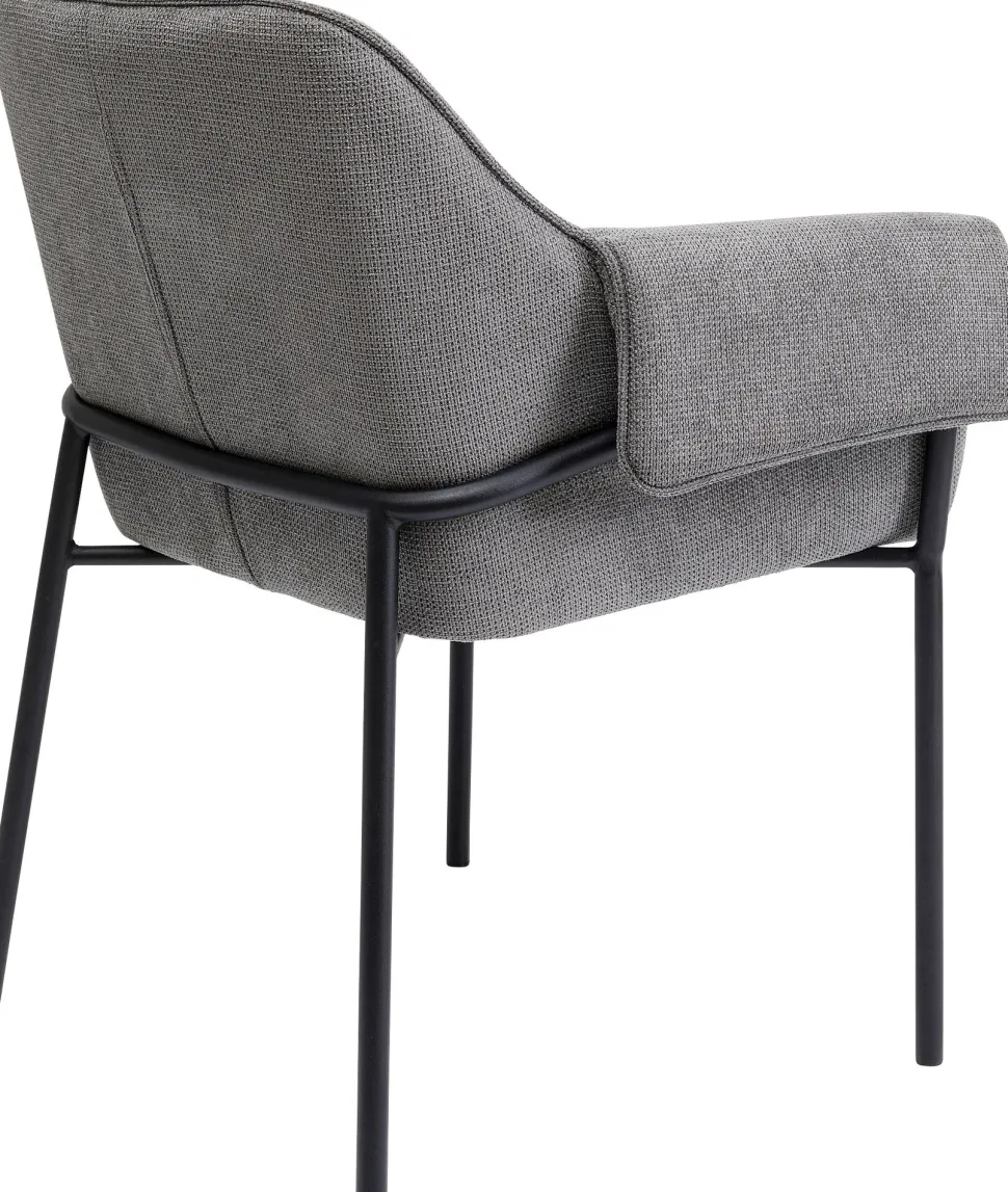 Armlehnstuhl Bess Grau