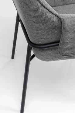 Armlehnstuhl Bess Grau