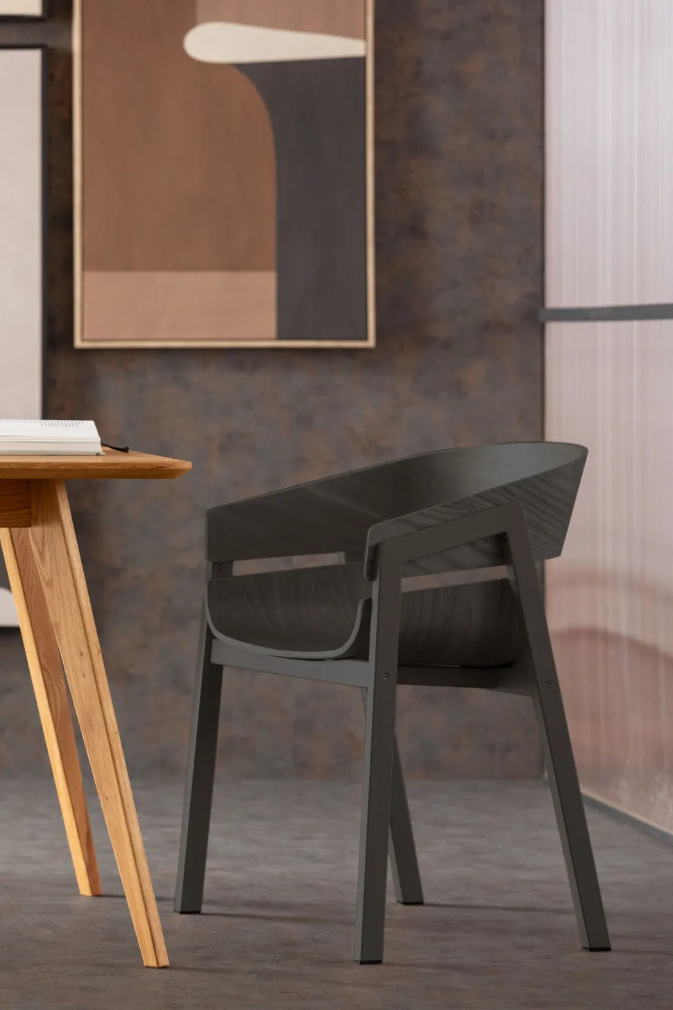 Armlehnstuhl Biarritz Schwarz