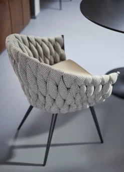 Armlehnstuhl Knot Tweed