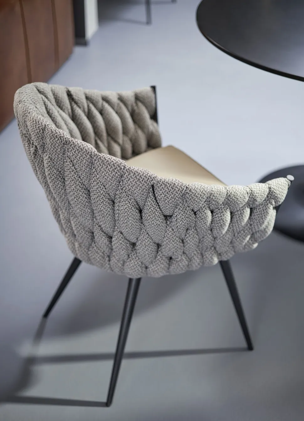 Armlehnstuhl Knot Tweed