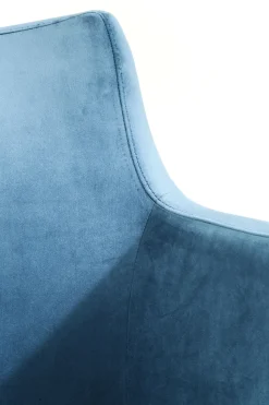 Armlehnstuhl Mode Velvet Petrol