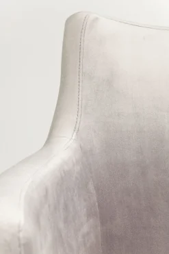 Armlehnstuhl Mode Velvet Grau