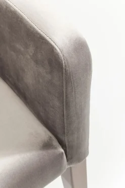 Armlehnstuhl Mode Velvet Grau