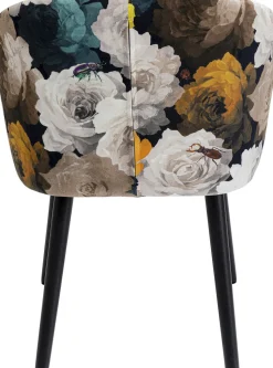Armlehnstuhl Peony Flower Gelb
