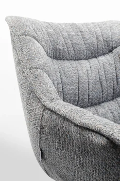 Armlehnstuhl Thelma Melange Grau