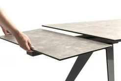 Ausziehtisch Amsterdam Dunkel 160(40+40)x90cm