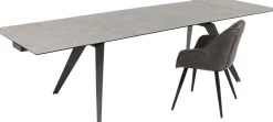 Ausziehtisch Amsterdam Dunkel 200(45+45)x100cm