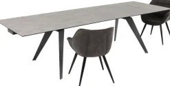 Ausziehtisch Amsterdam Dunkel 200(45+45)x100cm