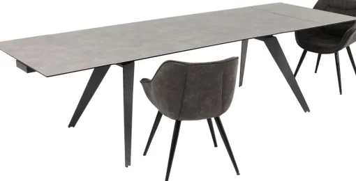 Ausziehtisch Amsterdam Dunkel 200(45+45)x100cm