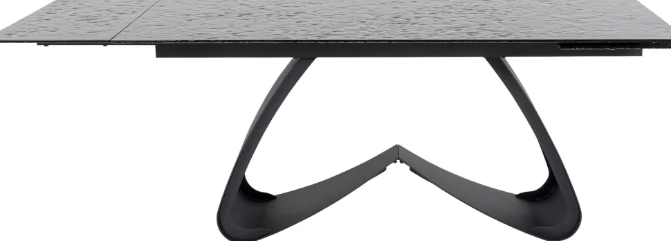 Ausziehtisch Bellagio Glas 180(40+40)x95cm