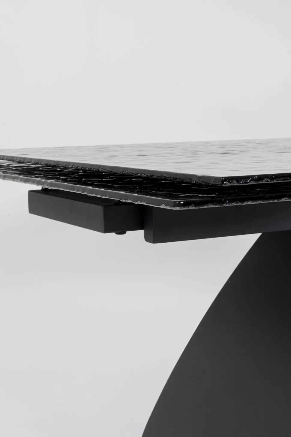 Ausziehtisch Bellagio Glas 180(40+40)x95cm