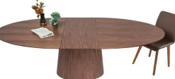 Ausziehtisch Benvenuto Walnut 200(50)x110cm