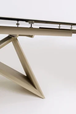 Ausziehtisch Nelly Greige 180(40+40)x90cm