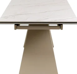 Ausziehtisch Nelly Greige 180(40+40)x90cm