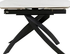 Ausziehtisch Twist Onyx 120(30+30)x90cm