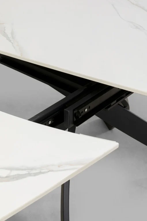 Ausziehtisch Twist Onyx 120(30+30)x90cm