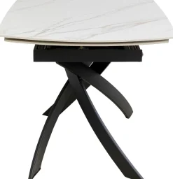 Ausziehtisch Twist Onyx 120(30+30)x90cm