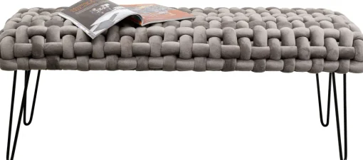 Bank Weave Grau 128cm