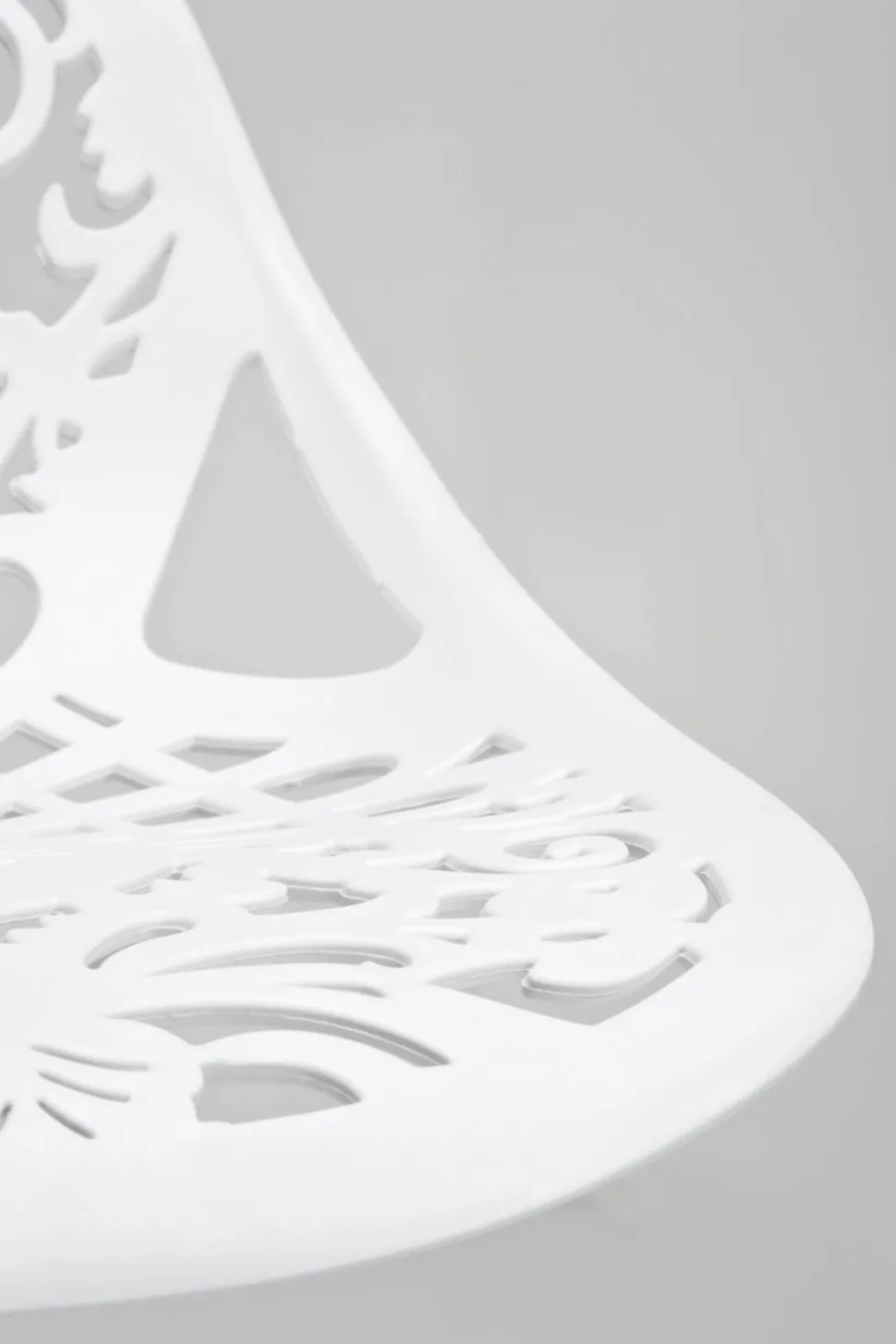 Barhocker Ornament White