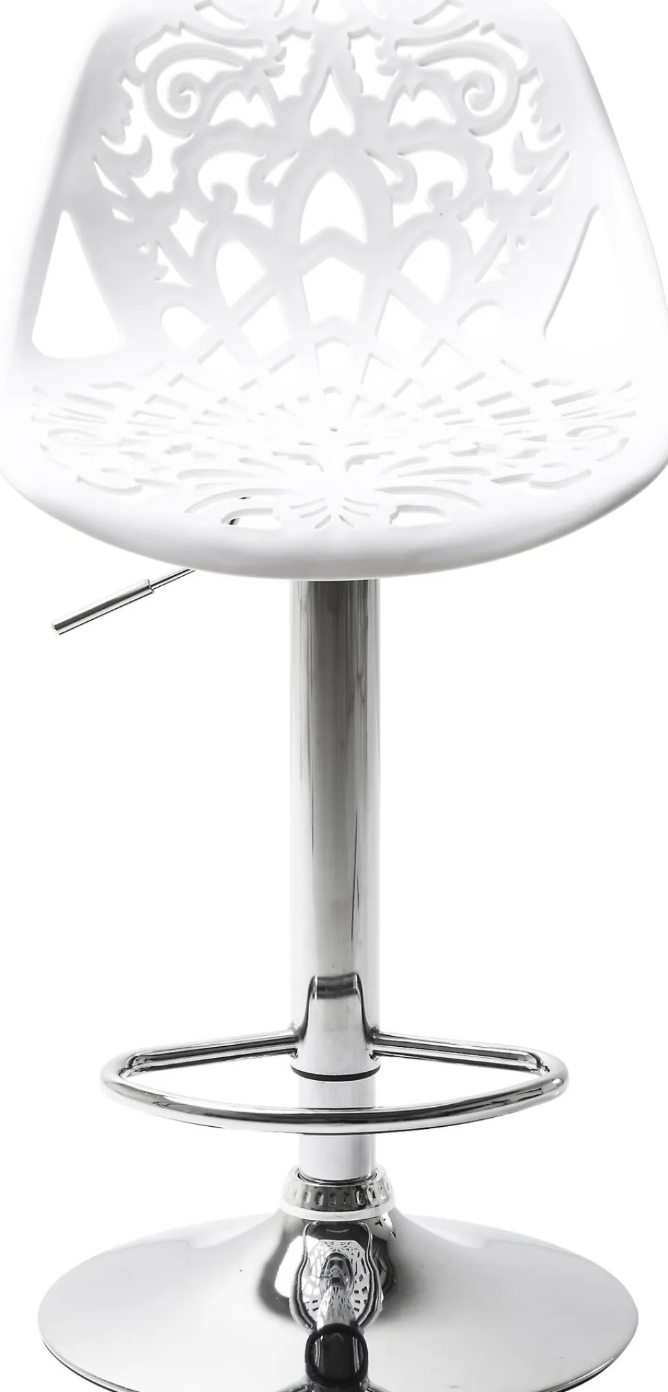 Barhocker Ornament White