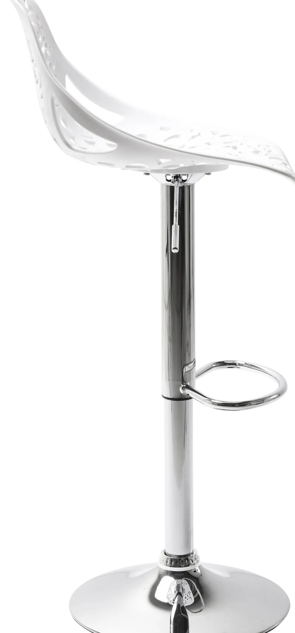 Barhocker Ornament White