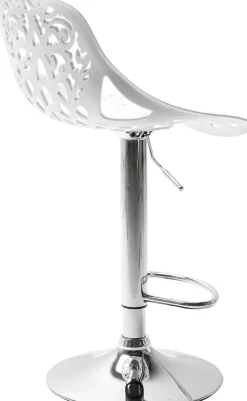 Barhocker Ornament White