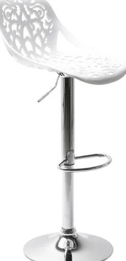 Barhocker Ornament White