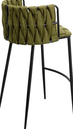 Barstuhl Saluti Dunkelgrün 77cm