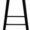 Barstuhl York Schwarz 75cm