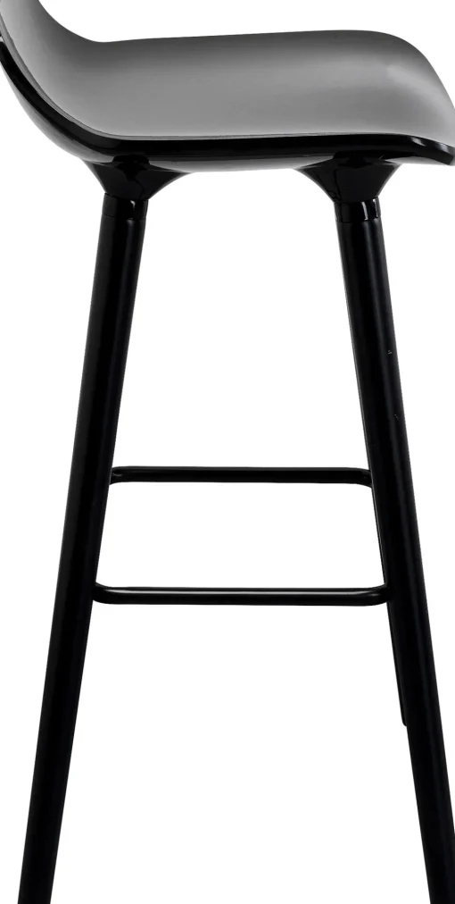 Barstuhl York Schwarz 75cm