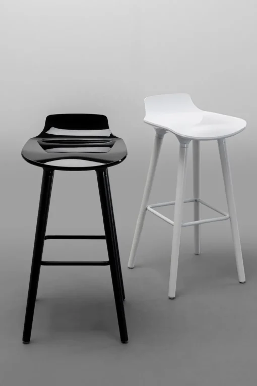 Barstuhl York Schwarz 75cm