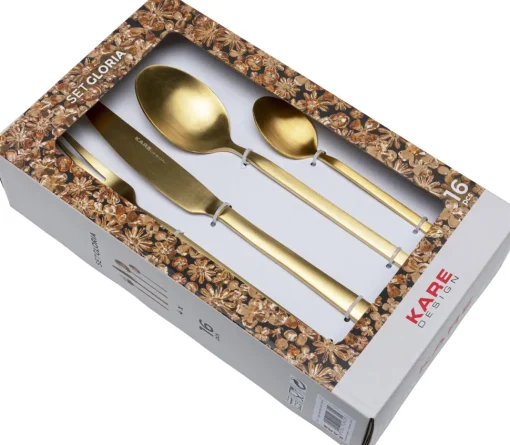 Besteck Gloria Matt Gold (16/tlg.)