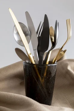 Besteck Gloria Matt Schwarz (16/tlg.)