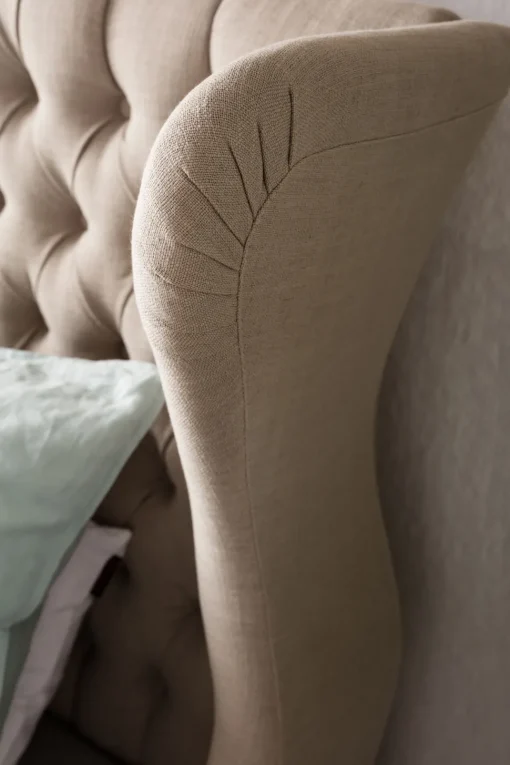 Bett City Spirit Linen Natural 160x200cm
