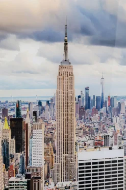 Bild Glas City View 150x100cm