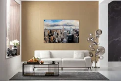 Bild Glas City View 150x100cm