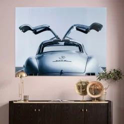 Bild Glas Oldtimer Back 160x120cm