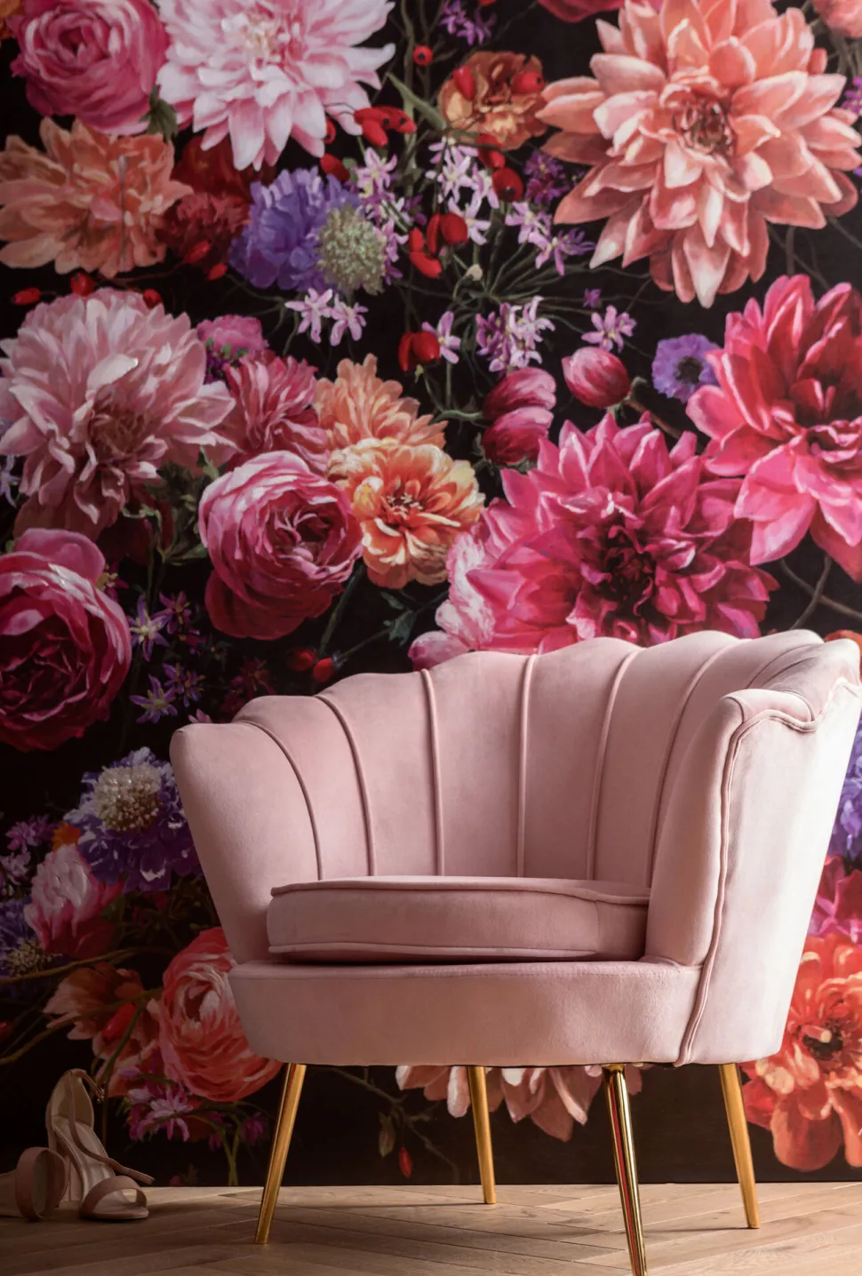 Bild Touched Flower Bouquet 140x200cm