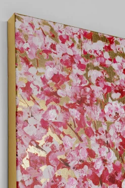 Bild Touched Flower Couple Gold Pink 80x100cm