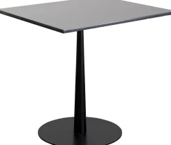 Bistrotisch Capri Schwarz 70x70cm