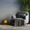 Bodenleuchte Apollon Smooth Schwarz Ø28cm