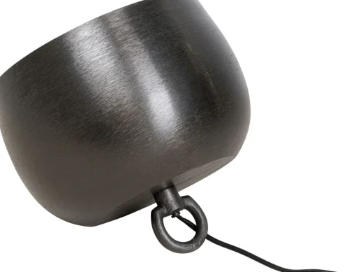 Bodenleuchte Apollon Smooth Schwarz Ø28cm