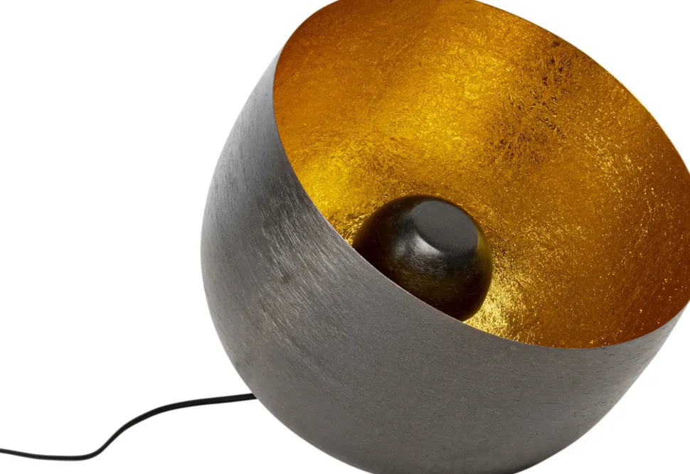 Bodenleuchte Apollon Smooth Schwarz Ø35cm