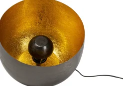 Bodenleuchte Apollon Smooth Schwarz Ø35cm