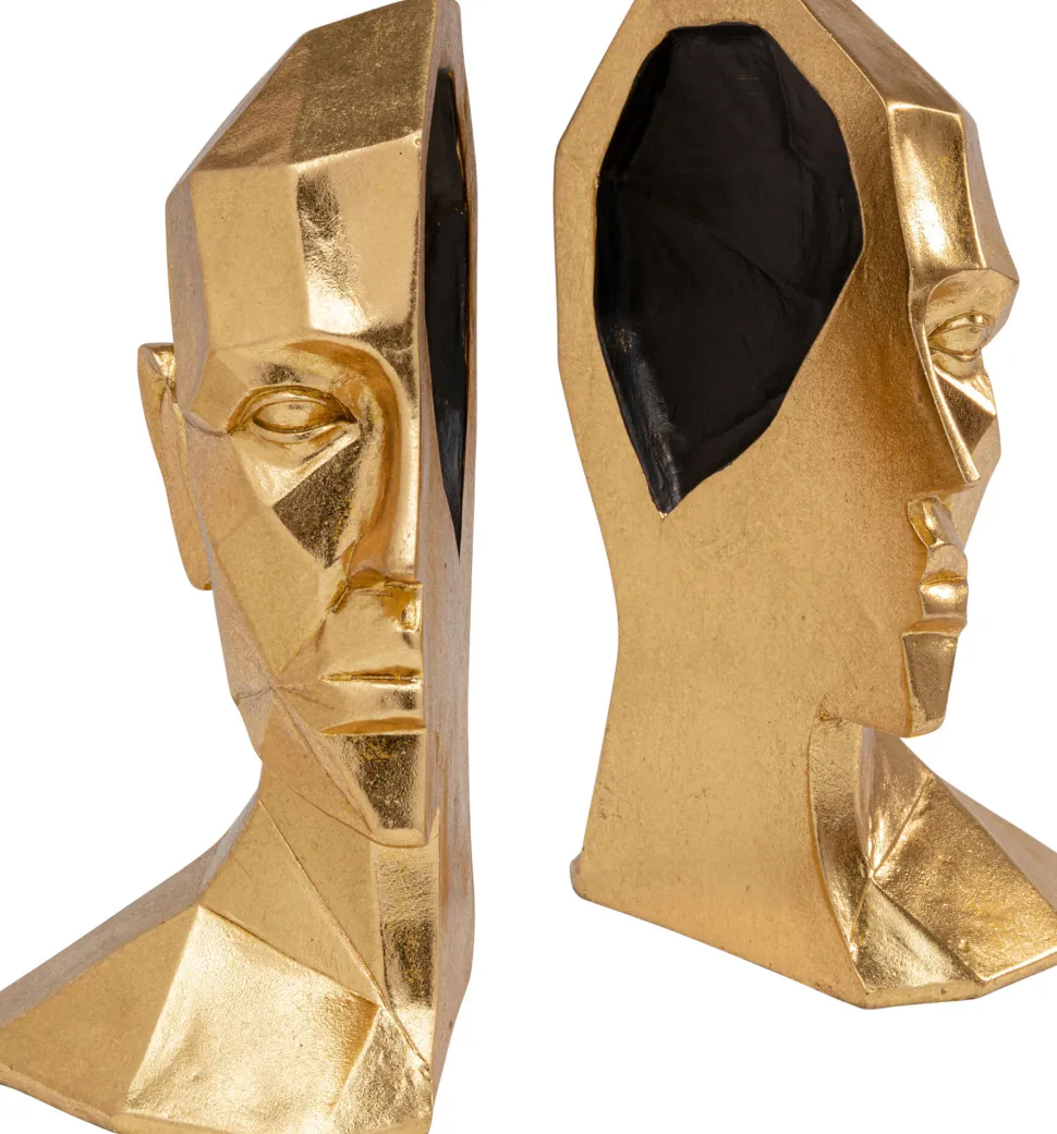 Buchstütze Face (2/Set)