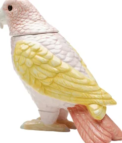 Deko Dose Exotic Bird Giallo 23cm