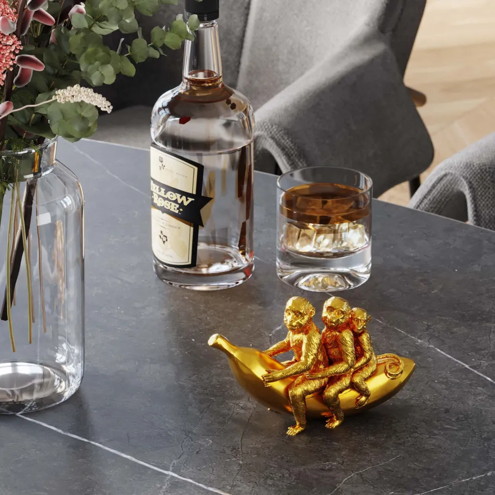 Deko Figur Banana Ride 12cm