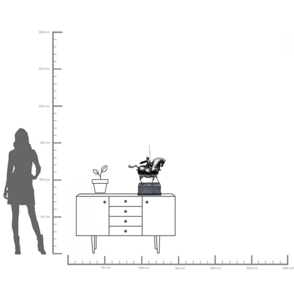 Deko Figur Black Knight