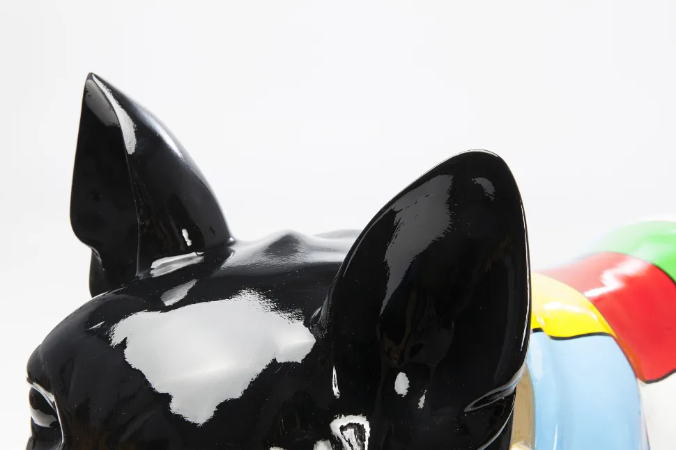 Deko Figur Bulldog Colore